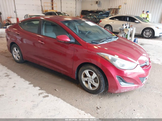 Aukcja sprzedaży 2015 Hyundai Elantra Se, vin: 5NPDH4AE5FH620592, numer aukcji: 46125194