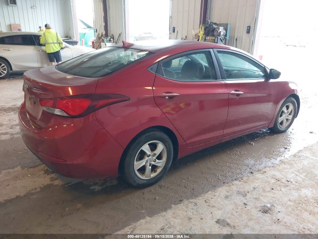 Продаж на аукціоні авто 2015 Hyundai Elantra Se, vin: 5NPDH4AE5FH620592, номер лоту: 46125194