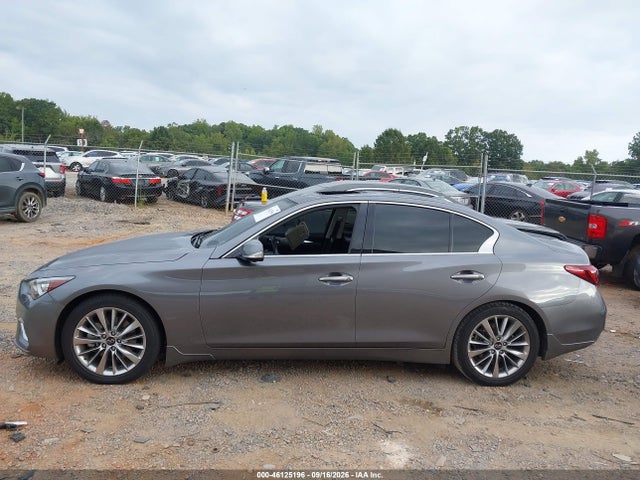 Продаж на аукціоні авто 2022 Infiniti Q50 Luxe, vin: JN1EV7BP5NM311159, номер лоту: 46125196