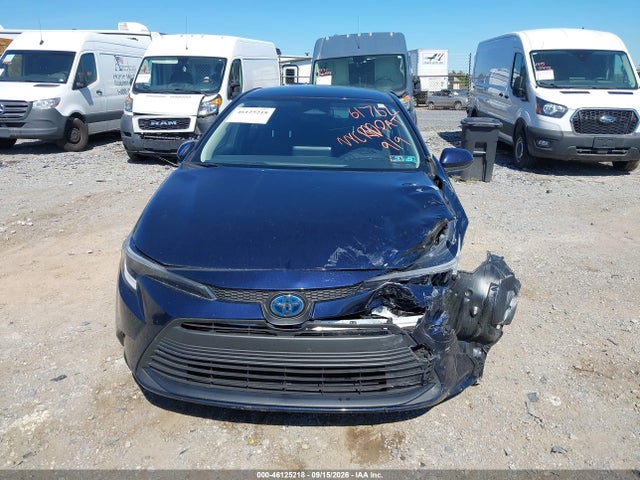 46125218 :رقم المزاد ، JTDBCMFEXS3086347 vin ، 2025 Toyota Corolla Hybrid Le مزاد بيع