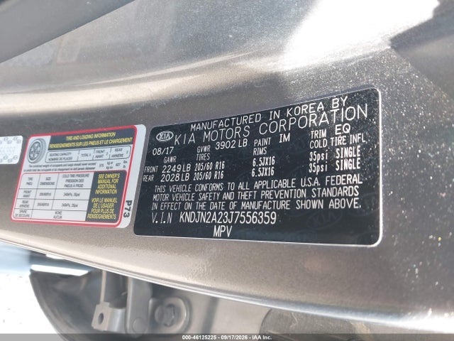 Продажа на аукционе авто 2018 Kia Soul !, vin: KNDJN2A23J7556359, номер лота: 46125225