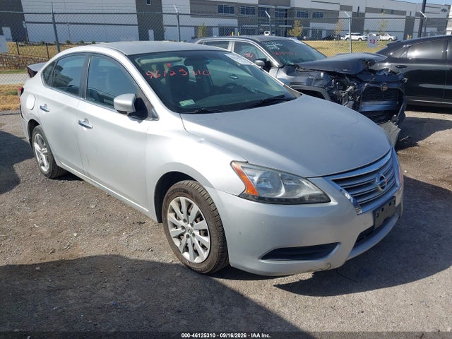 2014 Nissan Sentra Fe+ S/fe+ Sv/s/sl/sr/sv მანქანა იყიდება აუქციონზე, vin: 3N1AB7AP7EY216821, აუქციონის ნომერი: 46125310