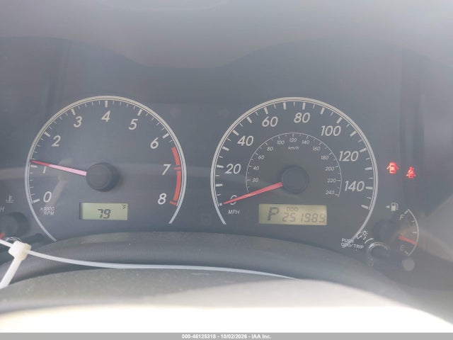 46125318 :رقم المزاد ، 2T1BU4EE2AC318475 vin ، 2010 Toyota Corolla Le مزاد بيع