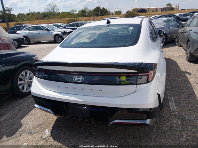 46125360 :رقم المزاد ، KMHL64JA0SA448208 vin ، 2025 Hyundai Sonata Sel مزاد بيع