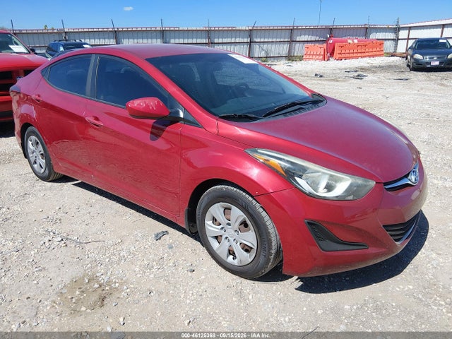 Aukcja sprzedaży 2016 Hyundai Elantra Se, vin: KMHDH4AE2GU643704, numer aukcji: 46125368