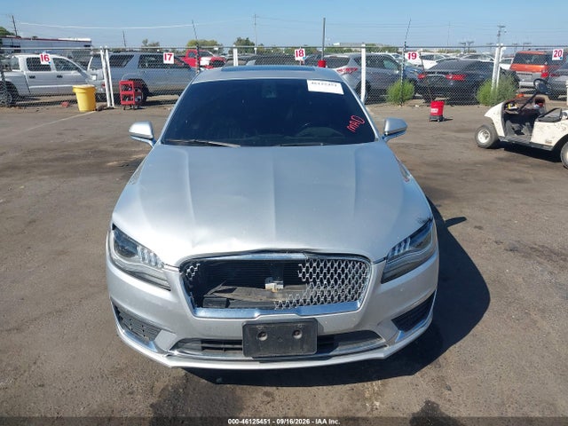 2018 Lincoln Mkz Reserve მანქანა იყიდება აუქციონზე, vin: 3LN6L5F94JR609755, აუქციონის ნომერი: 46125451