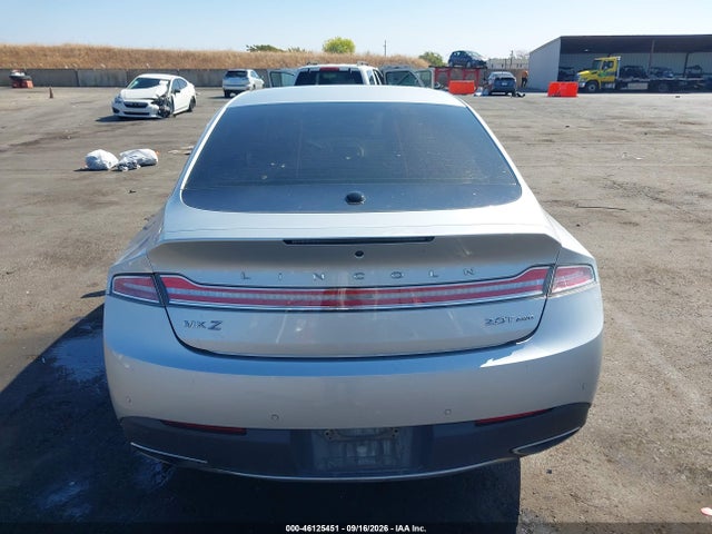 2018 Lincoln Mkz Reserve მანქანა იყიდება აუქციონზე, vin: 3LN6L5F94JR609755, აუქციონის ნომერი: 46125451