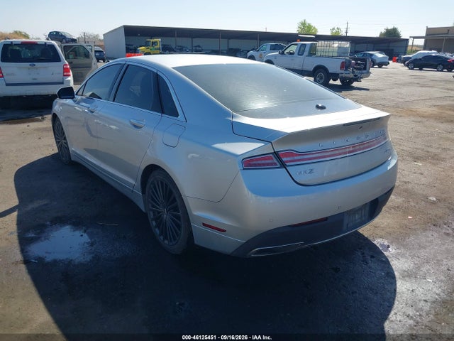 2018 Lincoln Mkz Reserve მანქანა იყიდება აუქციონზე, vin: 3LN6L5F94JR609755, აუქციონის ნომერი: 46125451