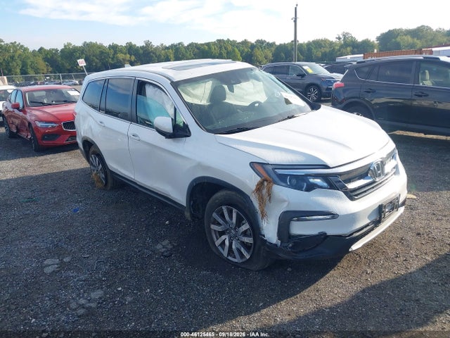 2022 Honda Pilot Awd Ex-l მანქანა იყიდება აუქციონზე, vin: 5FNYF6H56NB081793, აუქციონის ნომერი: 46125465