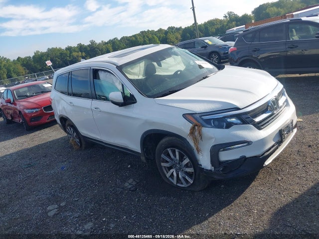 2022 Honda Pilot Awd Ex-l მანქანა იყიდება აუქციონზე, vin: 5FNYF6H56NB081793, აუქციონის ნომერი: 46125465