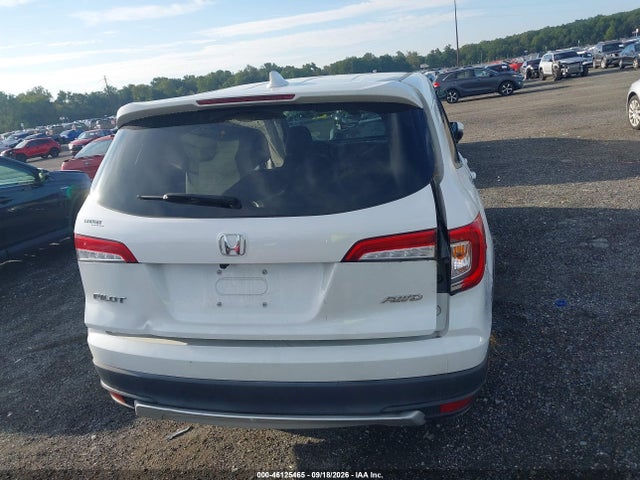 2022 Honda Pilot Awd Ex-l მანქანა იყიდება აუქციონზე, vin: 5FNYF6H56NB081793, აუქციონის ნომერი: 46125465