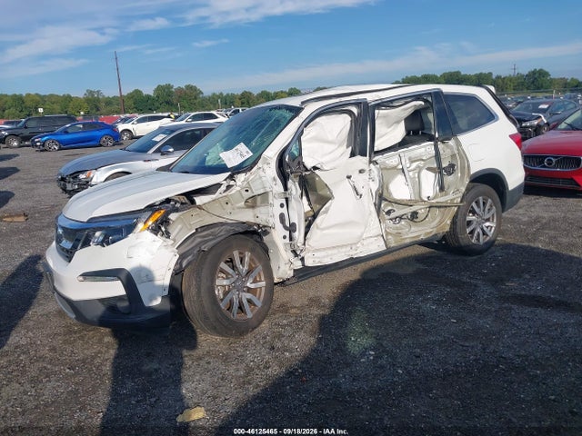 2022 Honda Pilot Awd Ex-l მანქანა იყიდება აუქციონზე, vin: 5FNYF6H56NB081793, აუქციონის ნომერი: 46125465