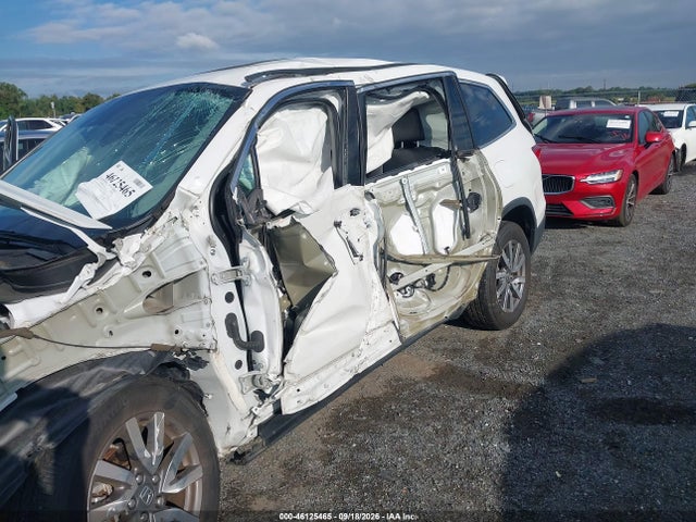 2022 Honda Pilot Awd Ex-l მანქანა იყიდება აუქციონზე, vin: 5FNYF6H56NB081793, აუქციონის ნომერი: 46125465