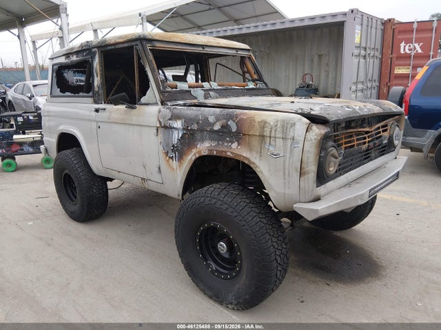 1970 Ford Bronco მანქანა იყიდება აუქციონზე, vin: U15GLH30416, აუქციონის ნომერი: 46125488
