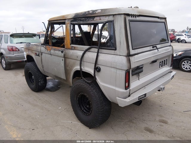 46125488 :رقم المزاد ، U15GLH30416 vin ، 1970 Ford Bronco مزاد بيع