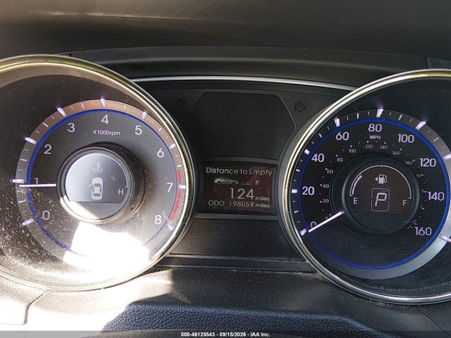2013 Hyundai Sonata Limited მანქანა იყიდება აუქციონზე, vin: 5NPEC4AC3DH611274, აუქციონის ნომერი: 46125543