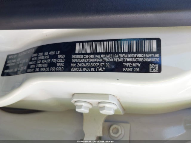 Продаж на аукціоні авто 2019 Jeep Renegade Sport 4x4, vin: ZACNJBABXKPJ97199, номер лоту: 46125583