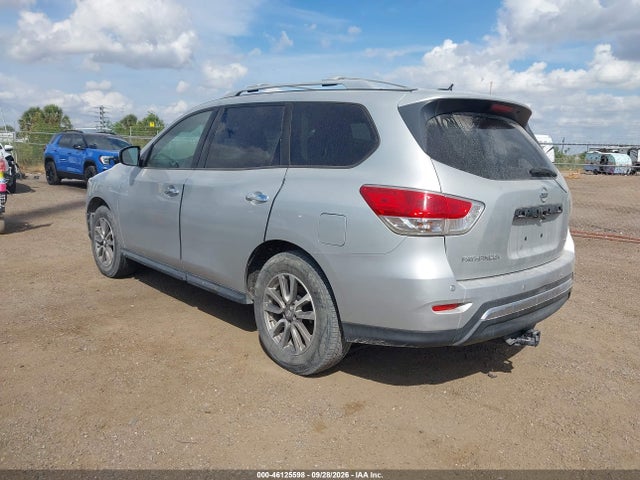 2016 Nissan Pathfinder Platinum/s/sl/sv მანქანა იყიდება აუქციონზე, vin: 5N1AR2MN7GC617363, აუქციონის ნომერი: 46125598