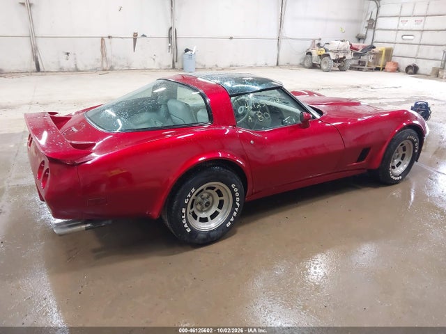 1980 Chevrolet Corvette მანქანა იყიდება აუქციონზე, vin: 1Z878AS428012, აუქციონის ნომერი: 46125602