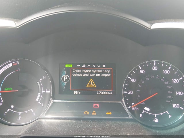 Aukcja sprzedaży 2015 Kia Optima Hybrid Ex, vin: KNAGN4ADXF5091733, numer aukcji: 46125633