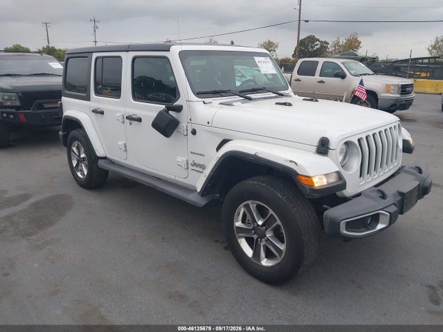 Продажа на аукционе авто 2019 Jeep Wrangler Unlimited Sahara 4x4, vin: 1C4HJXEN6KW614676, номер лота: 46125679