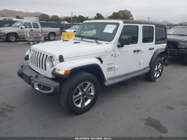 Продажа на аукционе авто 2019 Jeep Wrangler Unlimited Sahara 4x4, vin: 1C4HJXEN6KW614676, номер лота: 46125679