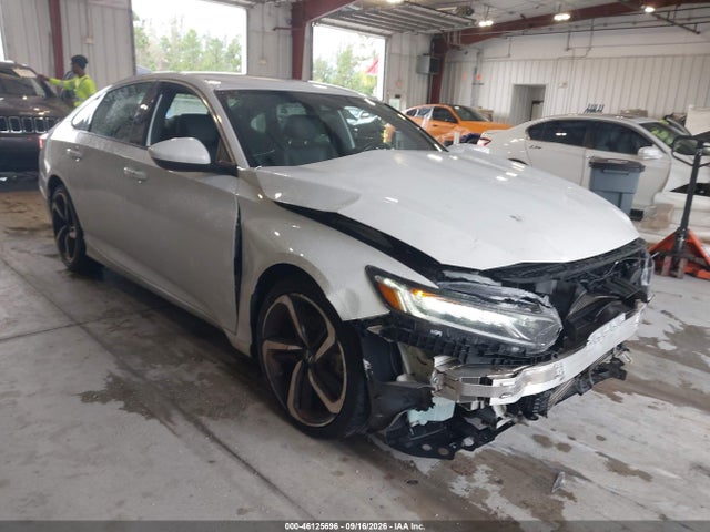 Продажа на аукционе авто 2019 Honda Accord Sport, vin: 1HGCV1F33KA166436, номер лота: 46125696