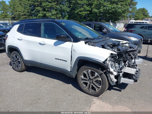 2023 Jeep Compass Limited 4x4 მანქანა იყიდება აუქციონზე, vin: 3C4NJDCN1PT536177, აუქციონის ნომერი: 46125739