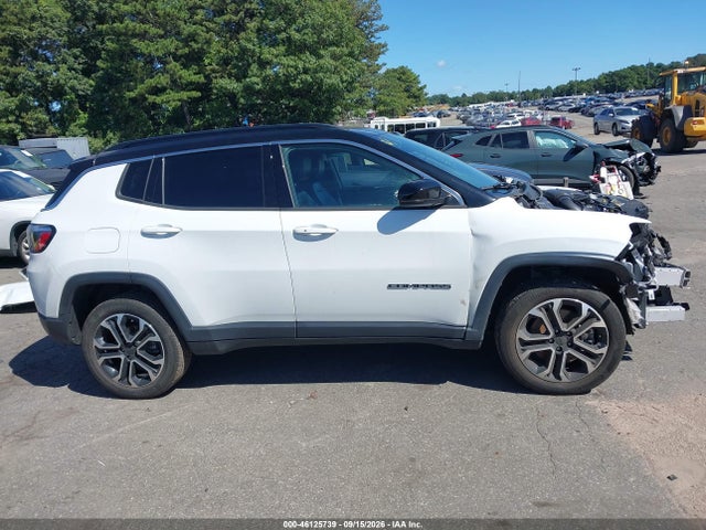 46125739 :رقم المزاد ، 3C4NJDCN1PT536177 vin ، 2023 Jeep Compass Limited 4x4 مزاد بيع