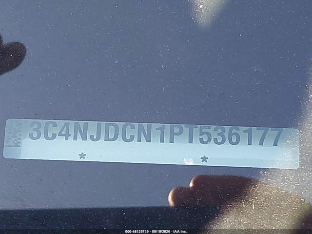 46125739 :رقم المزاد ، 3C4NJDCN1PT536177 vin ، 2023 Jeep Compass Limited 4x4 مزاد بيع