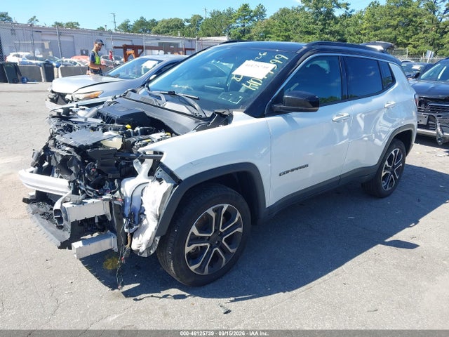46125739 :رقم المزاد ، 3C4NJDCN1PT536177 vin ، 2023 Jeep Compass Limited 4x4 مزاد بيع