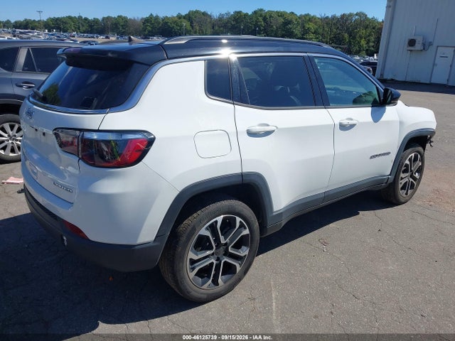 46125739 :رقم المزاد ، 3C4NJDCN1PT536177 vin ، 2023 Jeep Compass Limited 4x4 مزاد بيع