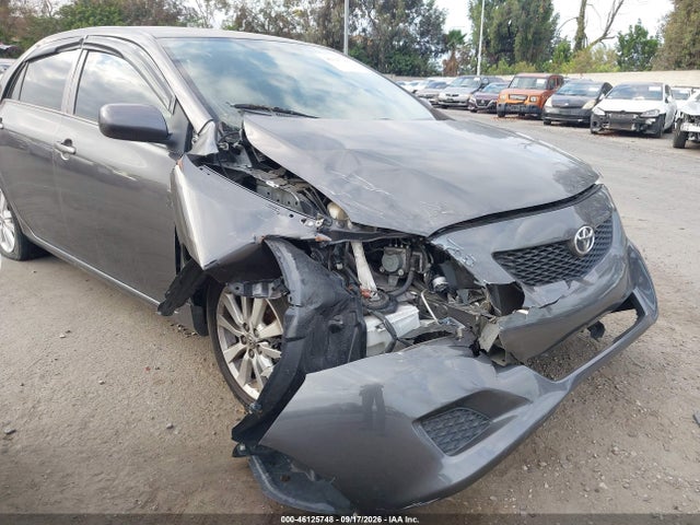46125748 :رقم المزاد ، JTDBL40E59J043632 vin ، 2009 Toyota Corolla Le مزاد بيع