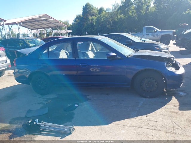 46125749 :رقم المزاد ، 1HGES26792L031475 vin ، 2002 Honda Civic Ex مزاد بيع