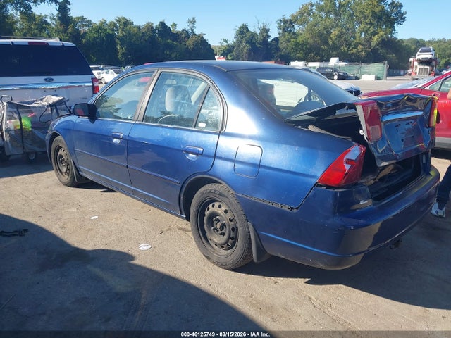 46125749 :رقم المزاد ، 1HGES26792L031475 vin ، 2002 Honda Civic Ex مزاد بيع