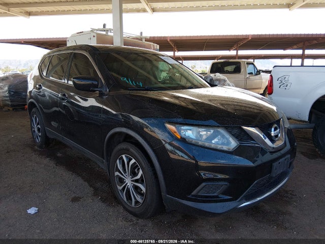 2016 Nissan Rogue S მანქანა იყიდება აუქციონზე, vin: JN8AT2MT0GW024127, აუქციონის ნომერი: 46125765