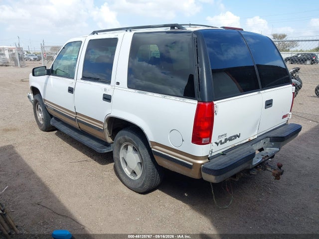 Aukcja sprzedaży 1999 Gmc Yukon Sle, vin: 1GKEK13R6XJ790378, numer aukcji: 46125767