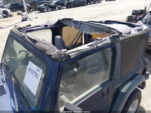 Продаж на аукціоні авто 2002 Jeep Wrangler Sport, vin: 1J4FA49SX2P759701, номер лоту: 46125782
