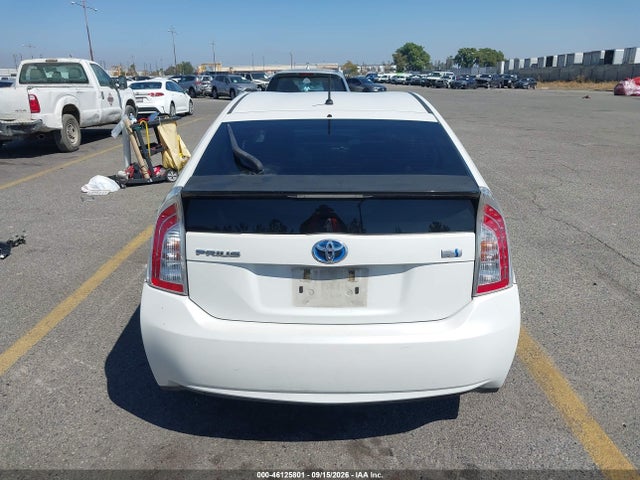 2012 Toyota Prius Two მანქანა იყიდება აუქციონზე, vin: JTDKN3DU9C5489420, აუქციონის ნომერი: 46125801