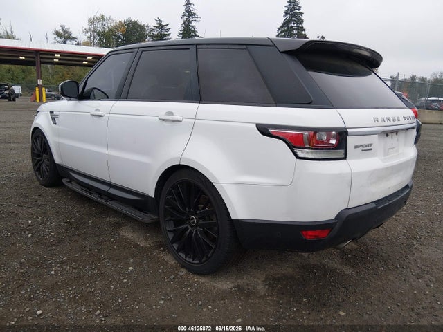 Продаж на аукціоні авто 2015 Land Rover Range Rover Sport 3.0l V6 Supercharged Hse, vin: SALWR2VF7FA518434, номер лоту: 46125872