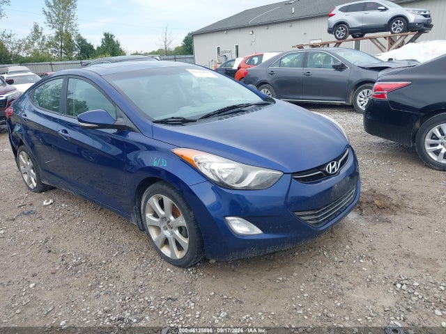 2013 Hyundai Elantra Limited მანქანა იყიდება აუქციონზე, vin: KMHDH4AE7DU512926, აუქციონის ნომერი: 46125896