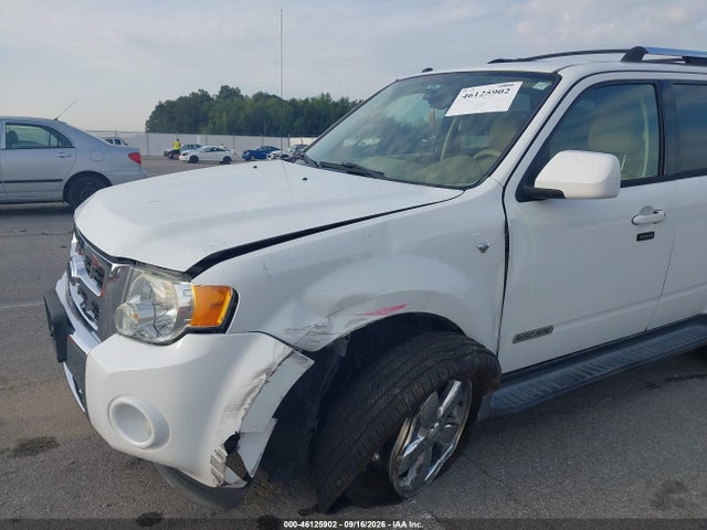 2008 Ford Escape Limited მანქანა იყიდება აუქციონზე, vin: 1FMCU94128KC24357, აუქციონის ნომერი: 46125902