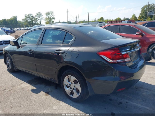 Aukcja sprzedaży 2013 Honda Civic Lx, vin: 19XFB2F57DE075312, numer aukcji: 46125962