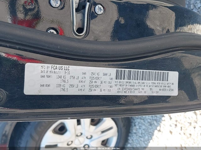 Продаж на аукціоні авто 2017 Dodge Journey Se Awd, vin: 3C4PDDAG5HT544479, номер лоту: 46125965