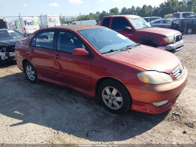 46125971 :رقم المزاد ، 1NXBR32E43Z116917 vin ، 2003 Toyota Corolla S مزاد بيع