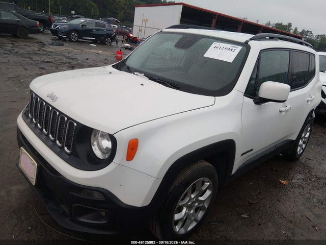 Продажа на аукционе авто 2017 Jeep Renegade Latitude Fwd, vin: ZACCJABBXHPG43458, номер лота: 46125982
