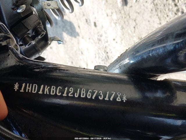 46125984 :رقم المزاد ، 1HD1KBC12JB673178 vin ، 2018 Harley-davidson Flhx Street Glide مزاد بيع
