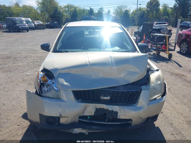 2007 Nissan Sentra 2.0s მანქანა იყიდება აუქციონზე, vin: 3N1AB61E87L628867, აუქციონის ნომერი: 46126021