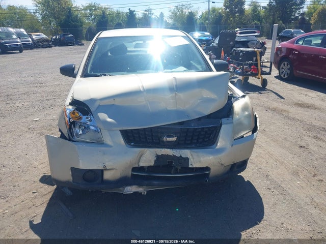 2007 Nissan Sentra 2.0s მანქანა იყიდება აუქციონზე, vin: 3N1AB61E87L628867, აუქციონის ნომერი: 46126021