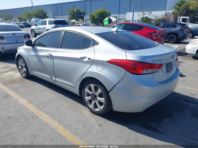 2011 Hyundai Elantra Limited მანქანა იყიდება აუქციონზე, vin: 5NPDH4AE5BH051687, აუქციონის ნომერი: 46126040
